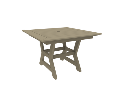 Seaside Casual Poly SYM Dining Table 44" x 44"