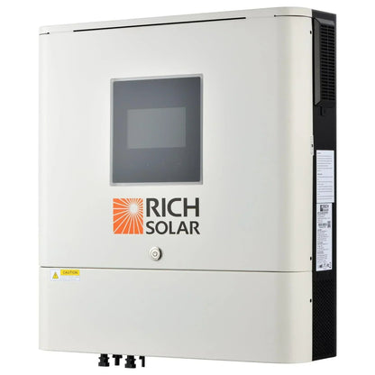 Rich Solar NOVA 6500S | 6500 Watt (6.5kW) 48 Volt Off-Grid Hybrid Solar Inverter | UL Certified