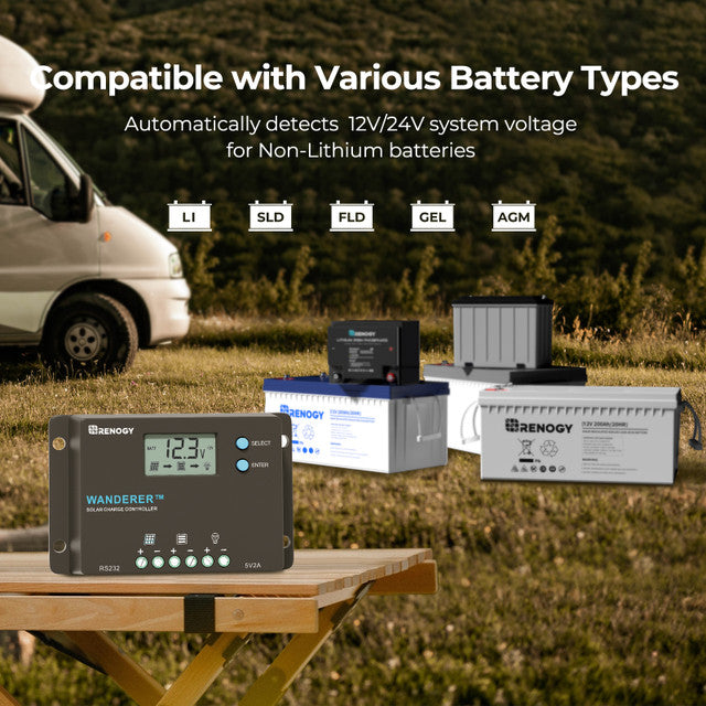 Renogy Wanderer 10A PWM Charge Controller