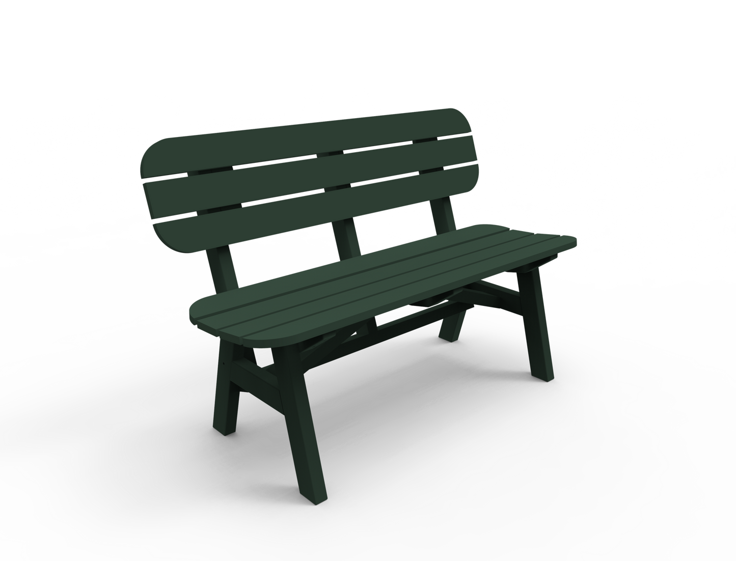 Seaside Casual Poly Portsmouth 4 ft. Bench