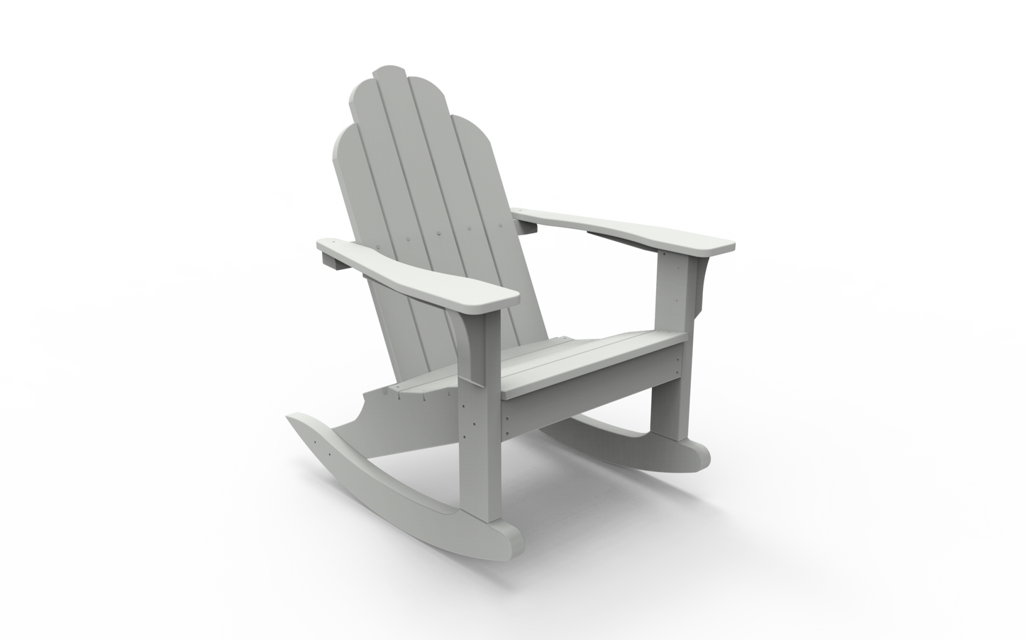 Seaside Casual Poly Adirondack Classic Rocker