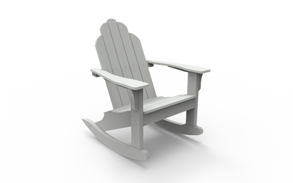 Seaside Casual Poly Adirondack Classic Rocker