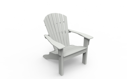 Seaside Casual Poly Adirondack Shellback Chair