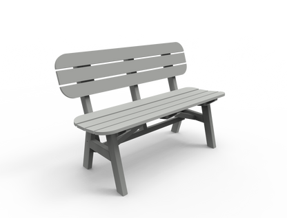 Seaside Casual Poly Portsmouth 4 ft. Bench