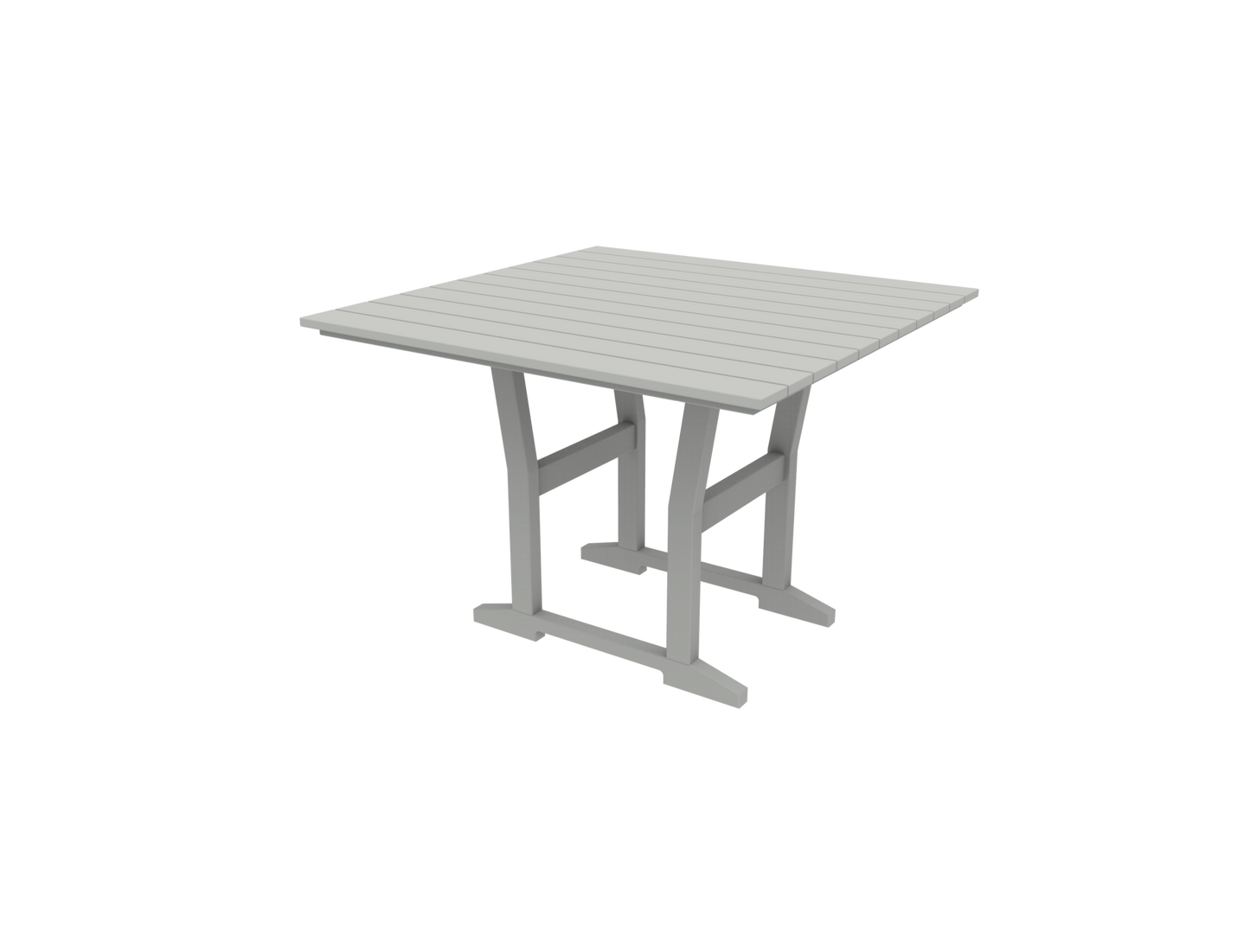 Seaside Casual Poly Coastline Café Square Dining Table