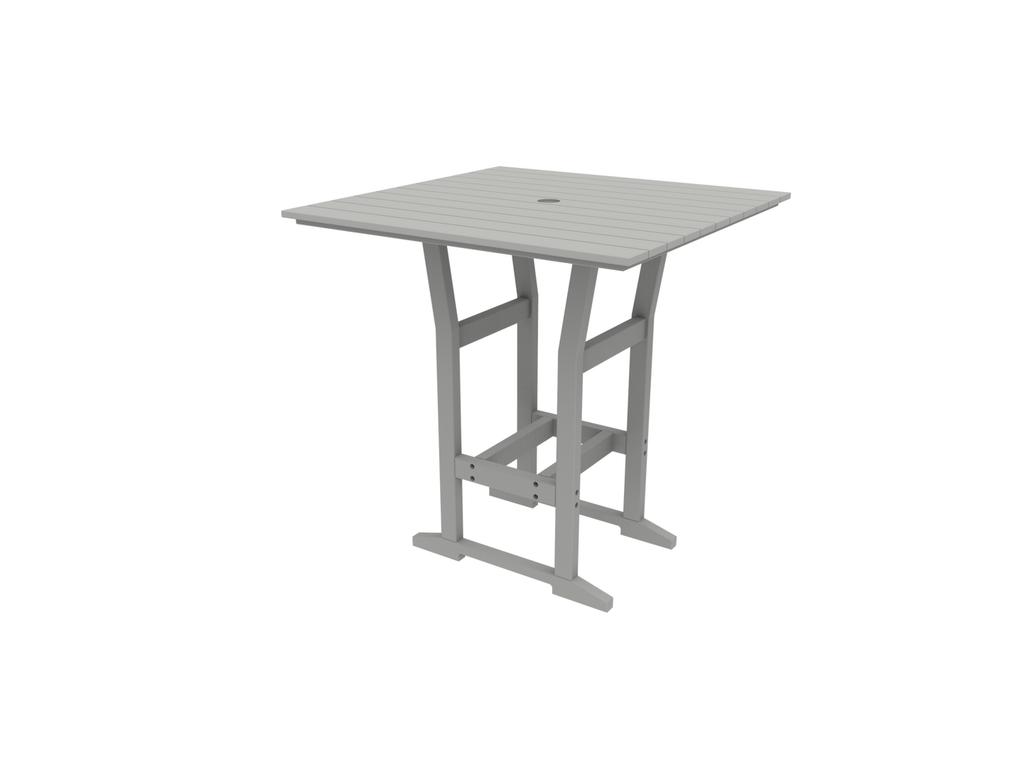 Seaside Casual Poly Coastline Café Square Dining Table