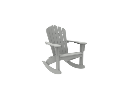 Seaside Casual Poly Coastline Harbor View Adirondack Rocker