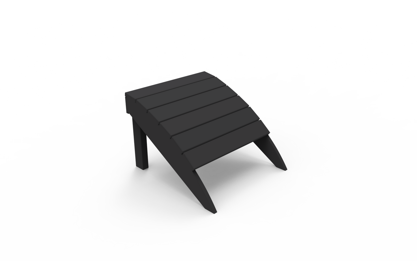 Seaside Casual Poly Adirondack Foot Stool