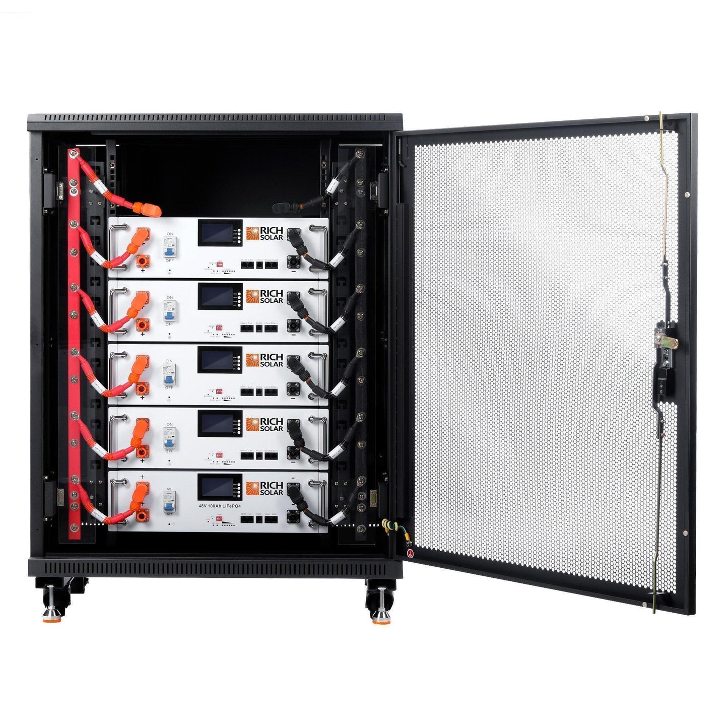 Rich Solar ALPHA 5 | 48V 100Ah LiFePO4 Battery Server Rack Lithium for Residential, Commercial, Off-Grid