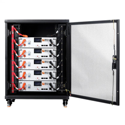 Rich Solar ALPHA 5 | 48V 100Ah LiFePO4 Battery Server Rack Lithium for Residential, Commercial, Off-Grid