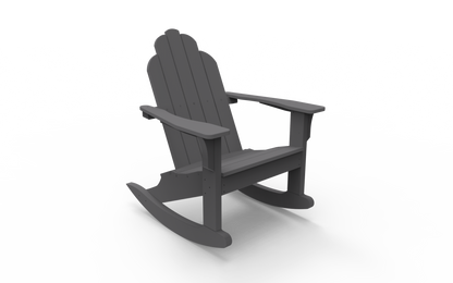 Seaside Casual Poly Adirondack Classic Rocker