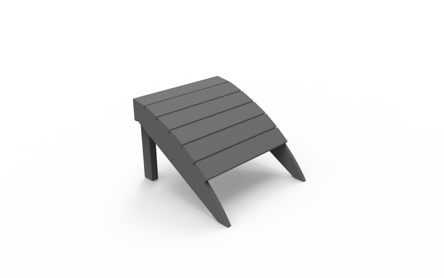 Seaside Casual Poly Adirondack Foot Stool