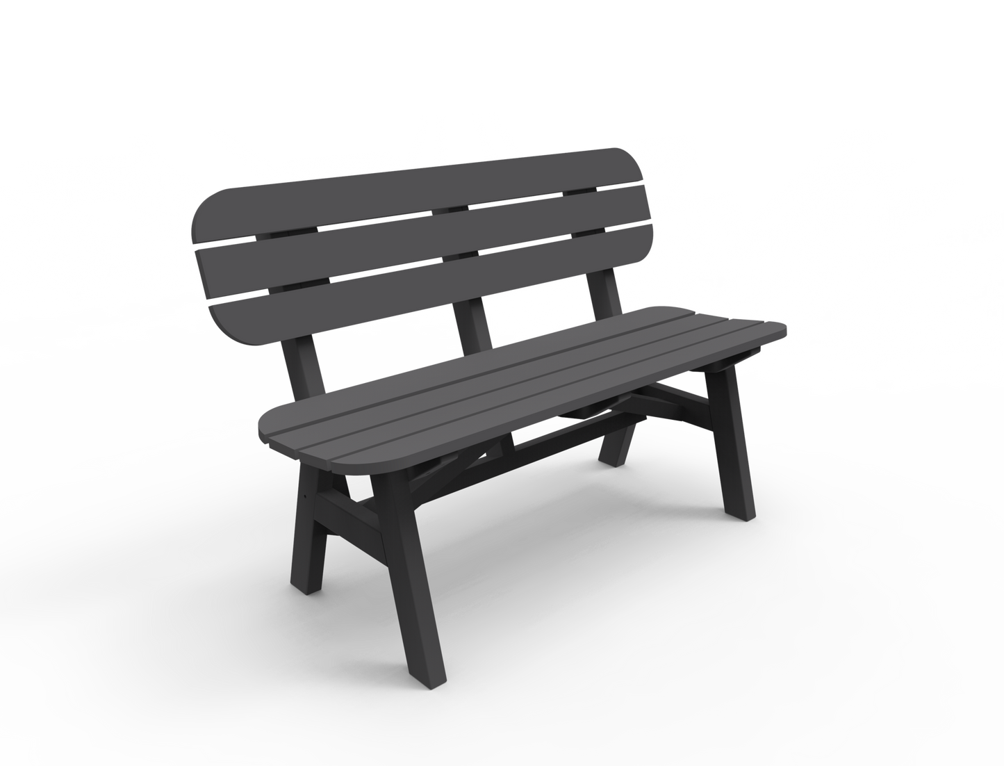 Seaside Casual Poly Portsmouth 4 ft. Bench