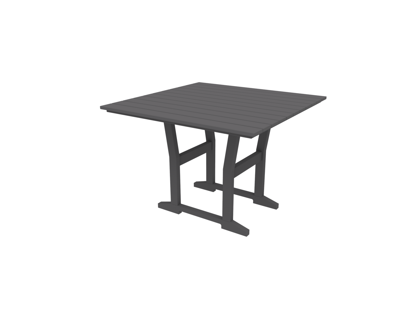 Seaside Casual Poly Coastline Café Square Dining Table