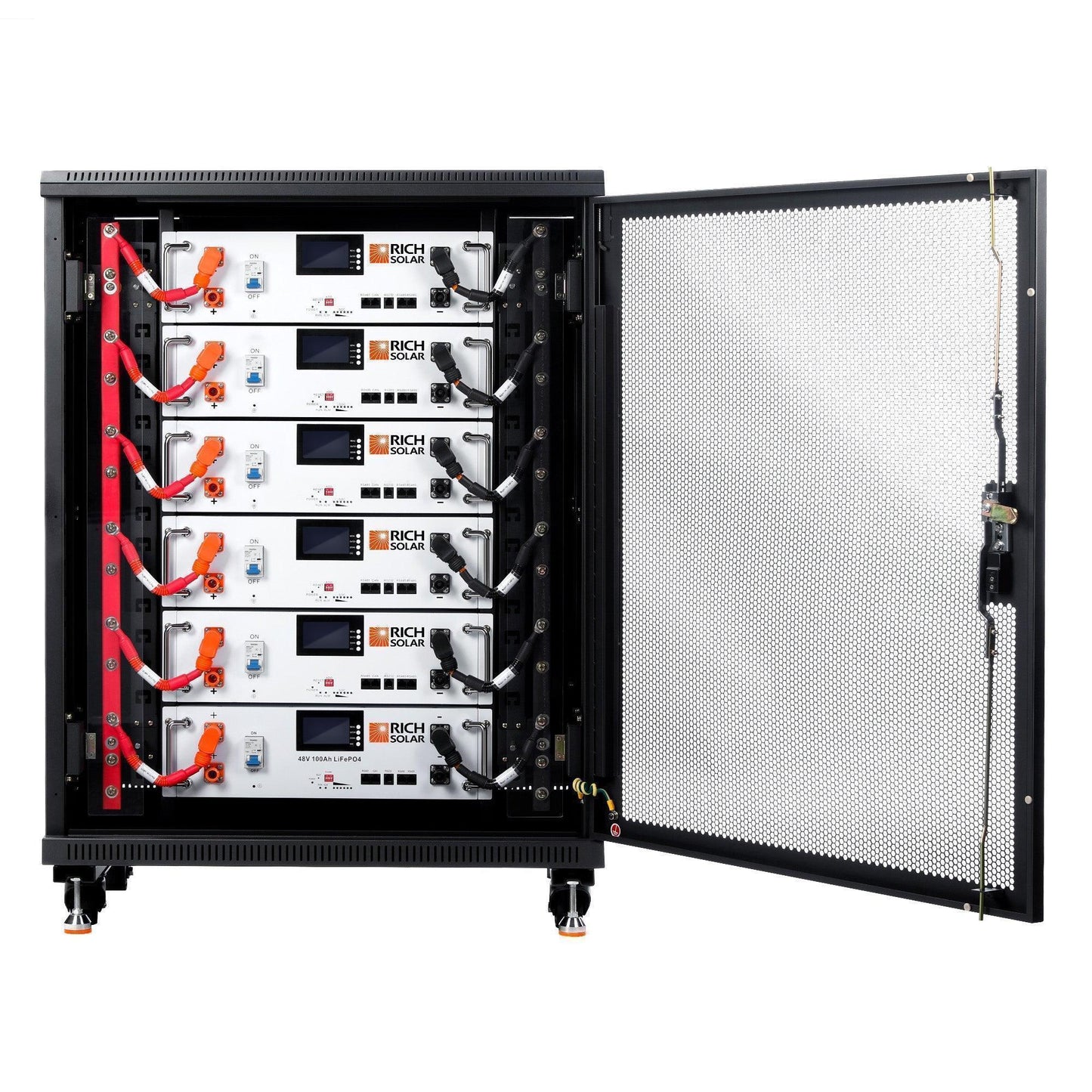 Rich Solar ALPHA 5 | 48V 100Ah LiFePO4 Battery Server Rack Lithium for Residential, Commercial, Off-Grid