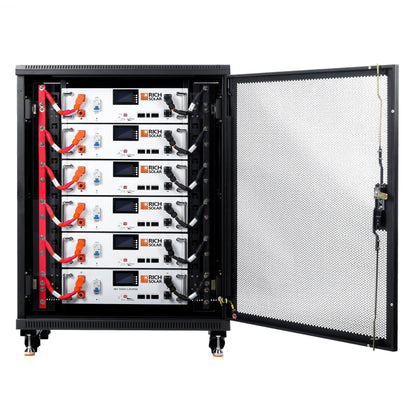 Rich Solar ALPHA 5 | 48V 100Ah LiFePO4 Battery Server Rack Lithium for Residential, Commercial, Off-Grid