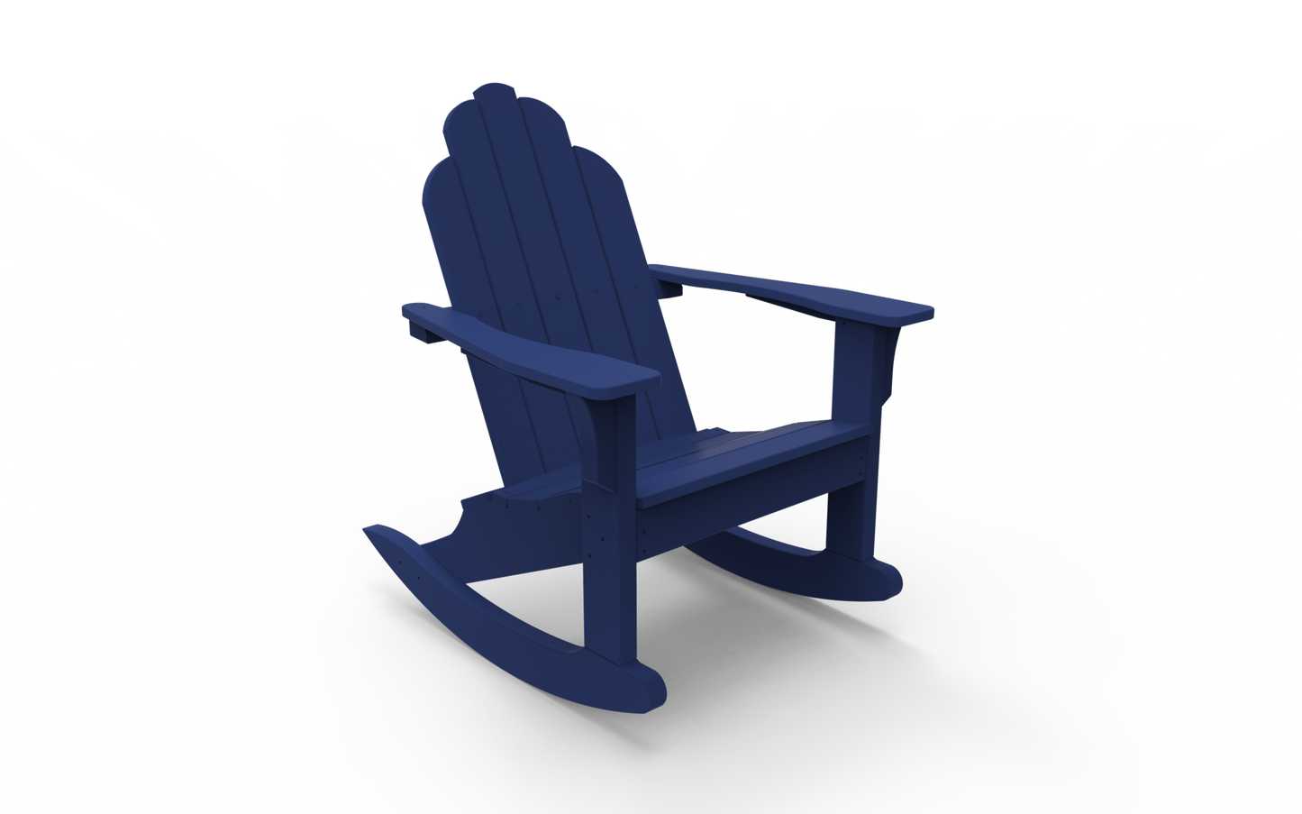 Seaside Casual Poly Adirondack Classic Rocker