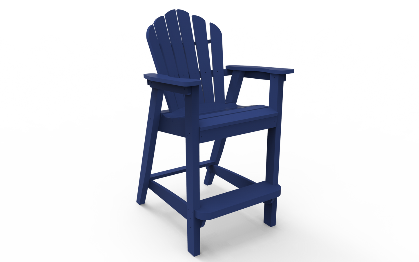 Seaside Casual Poly Adirondack Classic Bar Chair