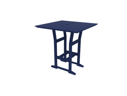 Seaside Casual Poly Coastline Café Square Bar Table