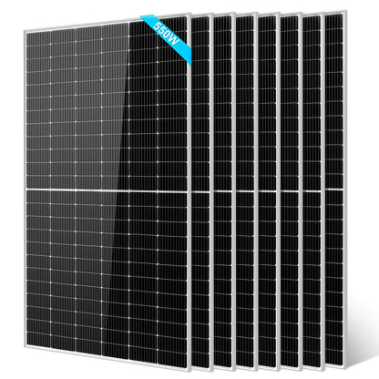 SunGoldPower 450/ 550 Watt Monocrystalline PERC Solar Panel UL 61730 CEC Listed