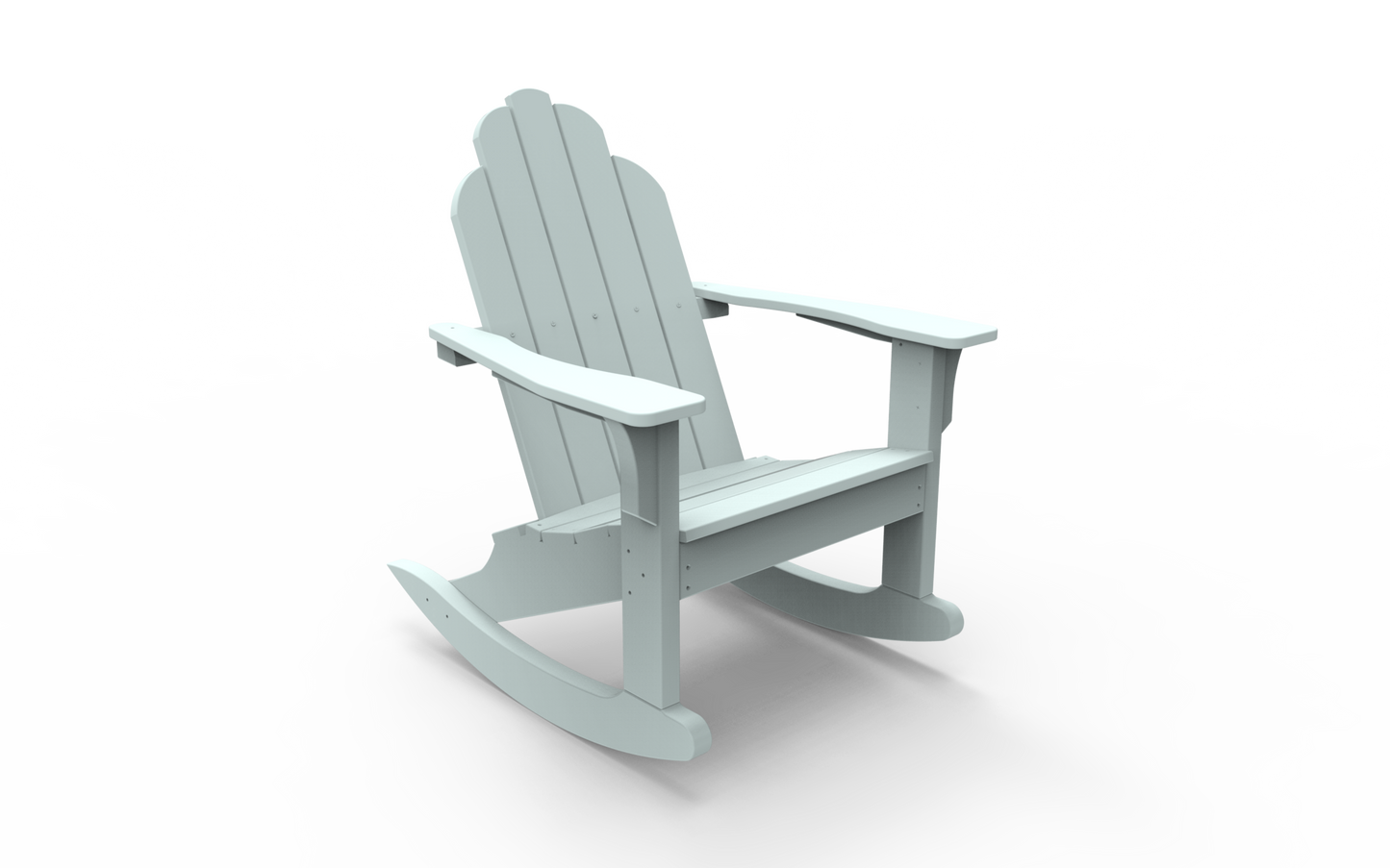 Seaside Casual Poly Adirondack Classic Rocker