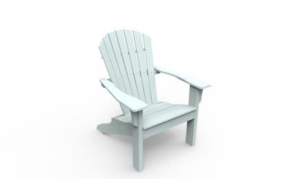 Seaside Casual Poly Adirondack Shellback Chair