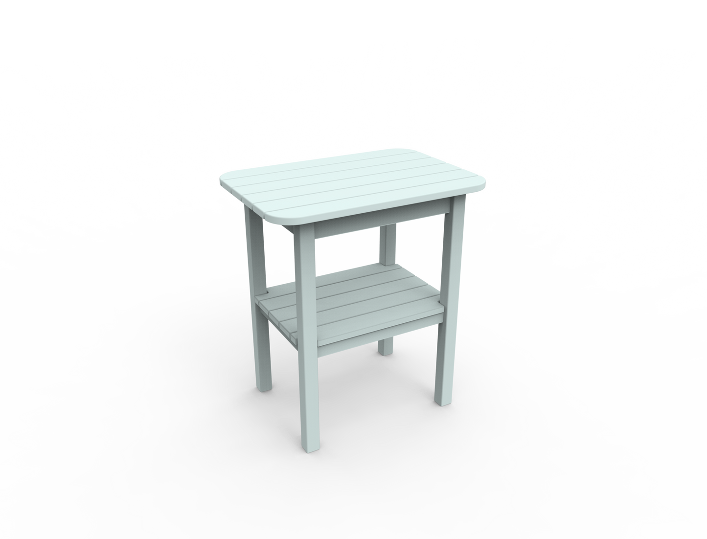 Seaside Casual Poly Westerly Balcony End Table