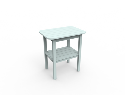 Seaside Casual Poly Westerly Balcony End Table