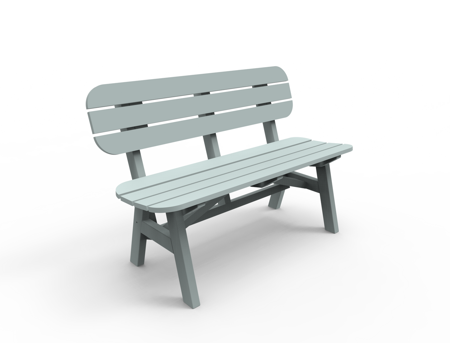 Seaside Casual Poly Portsmouth 4 ft. Bench