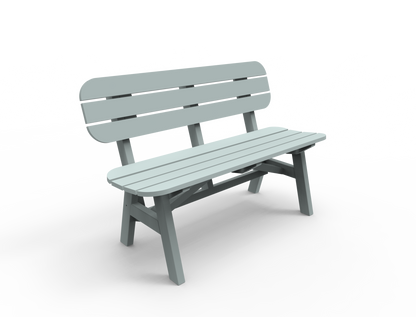 Seaside Casual Poly Portsmouth 4 ft. Bench