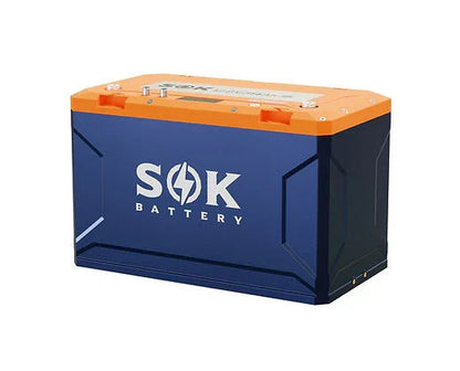 SOK Battery 12V 314Ah Lithium Battery, Built-in heater & Bluetooth, Victron CAN Comms | SOK Battery