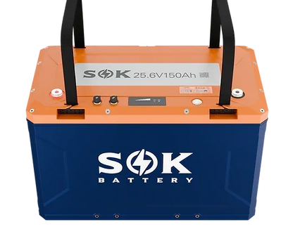SOK Battery SK24V150PH 24V 150Ah Battery, Built-in heater & Bluetooth, Victron CAN Comms