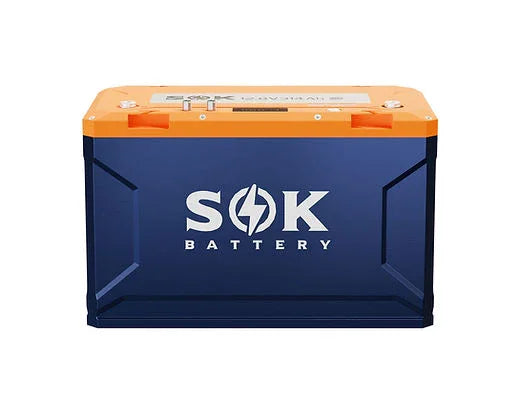 SOK Battery 12V 314Ah Lithium Battery, Built-in heater & Bluetooth, Victron CAN Comms | SOK Battery