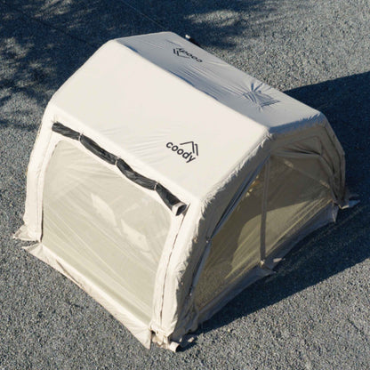 Coody AirTarp Pro Inflatable Canopy Extension for 17.2 Pro, 10.0 Pro & Hub Pro AirTents – Beige