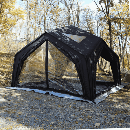 Coody Air Tent Hub Shelter Black Inflatable Tents for Camping (2-6 Person)