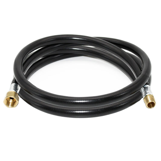 Flame King Thermo Plastic Hose Assembly for LP and Natural Gas, 60 Inch, 3/8 Inch