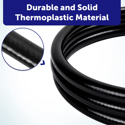 Flame King Thermo Plastic Hose Assembly for LP and Natural Gas, 60 Inch, 3/8 Inch