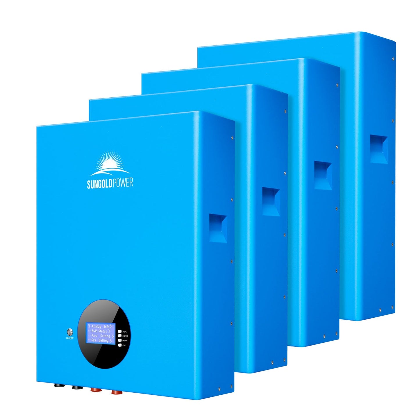SunGoldPower 4 X 5.12KWH Powerwall LiFePO4 Lithium Battery SG48100M UL1973