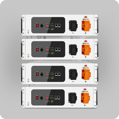 SunGoldPower 4X SGH48100T Server Rack 48V 100AH Lithium Battery Self-Heating