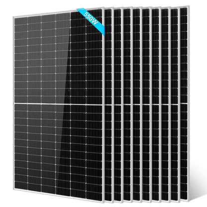 SunGoldPower 450/ 550 Watt Monocrystalline PERC Solar Panel UL 61730 CEC Listed