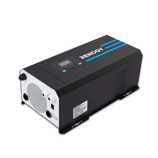 Renogy 3000W 12V Pure Sine Wave Inverter Charger w/ LCD Display