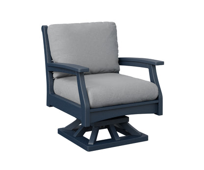 Berlin Gardens Classic Terrace Swivel Rocker Group B Fabric