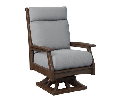 Berlin Gardens Classic Terrace High Back Swivel Rocker Group B Fabric