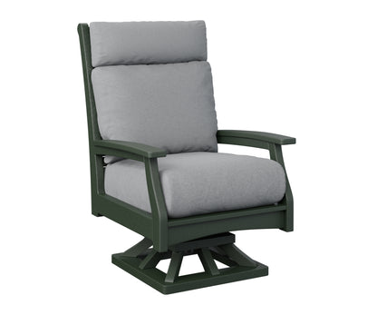 Berlin Gardens Classic Terrace High Back Swivel Rocker Group B Fabric
