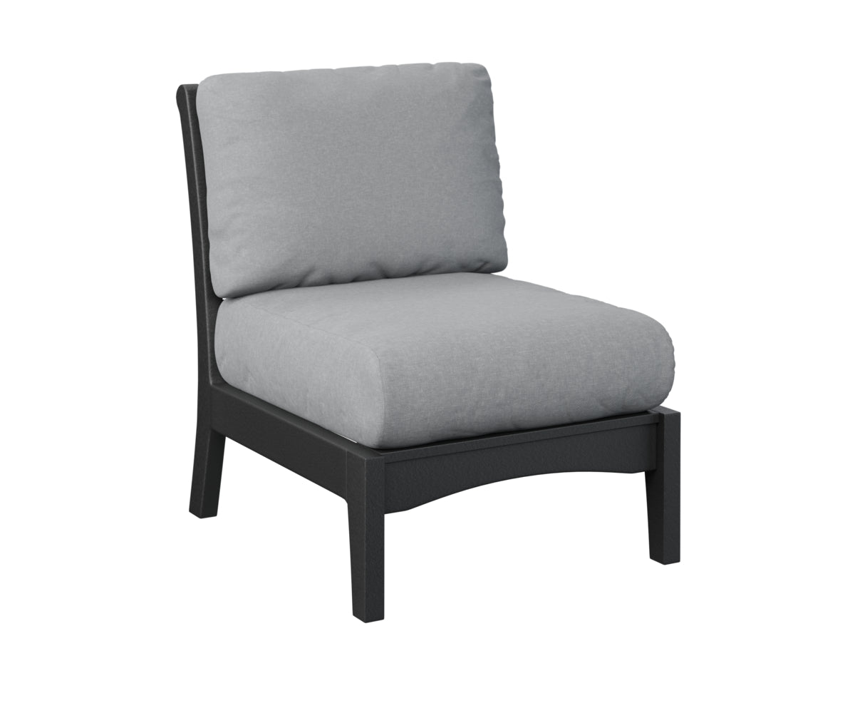 Berlin Gardens Classic Terrace Center Armless Chair Group B Fabric