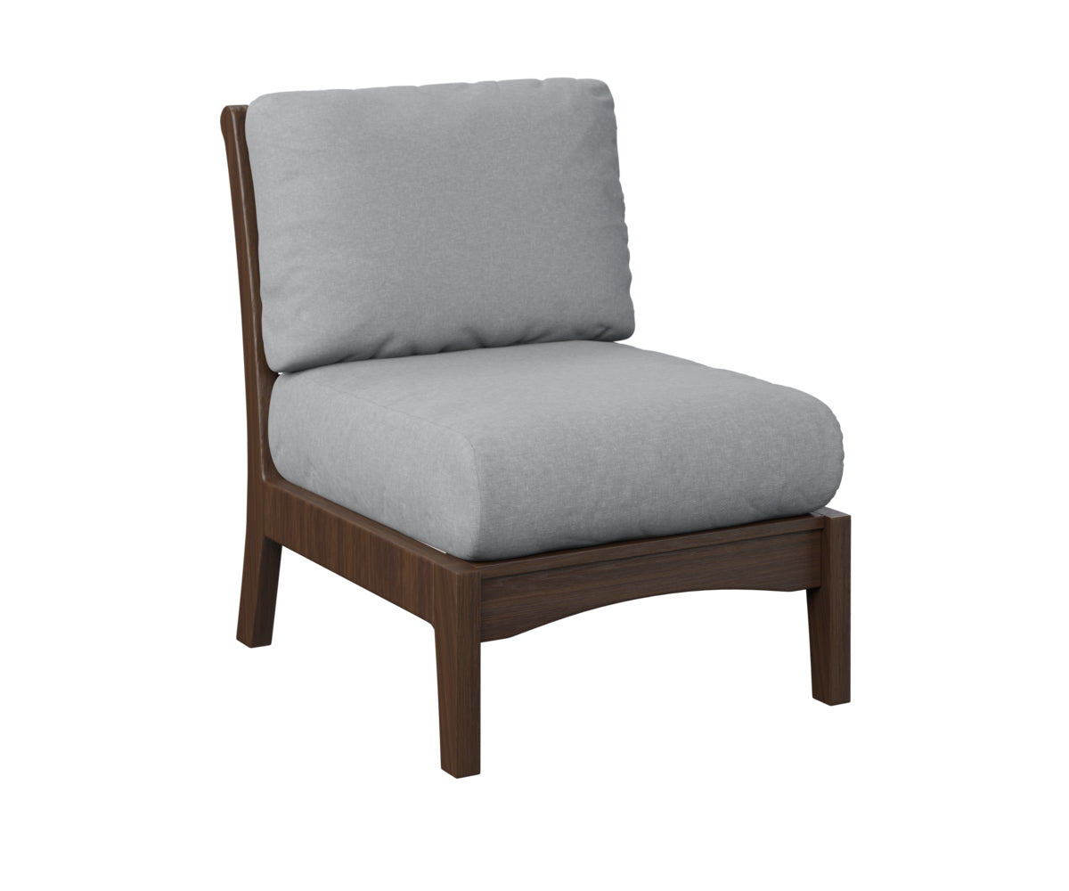 Berlin Gardens Classic Terrace Center Armless Chair Group B Fabric