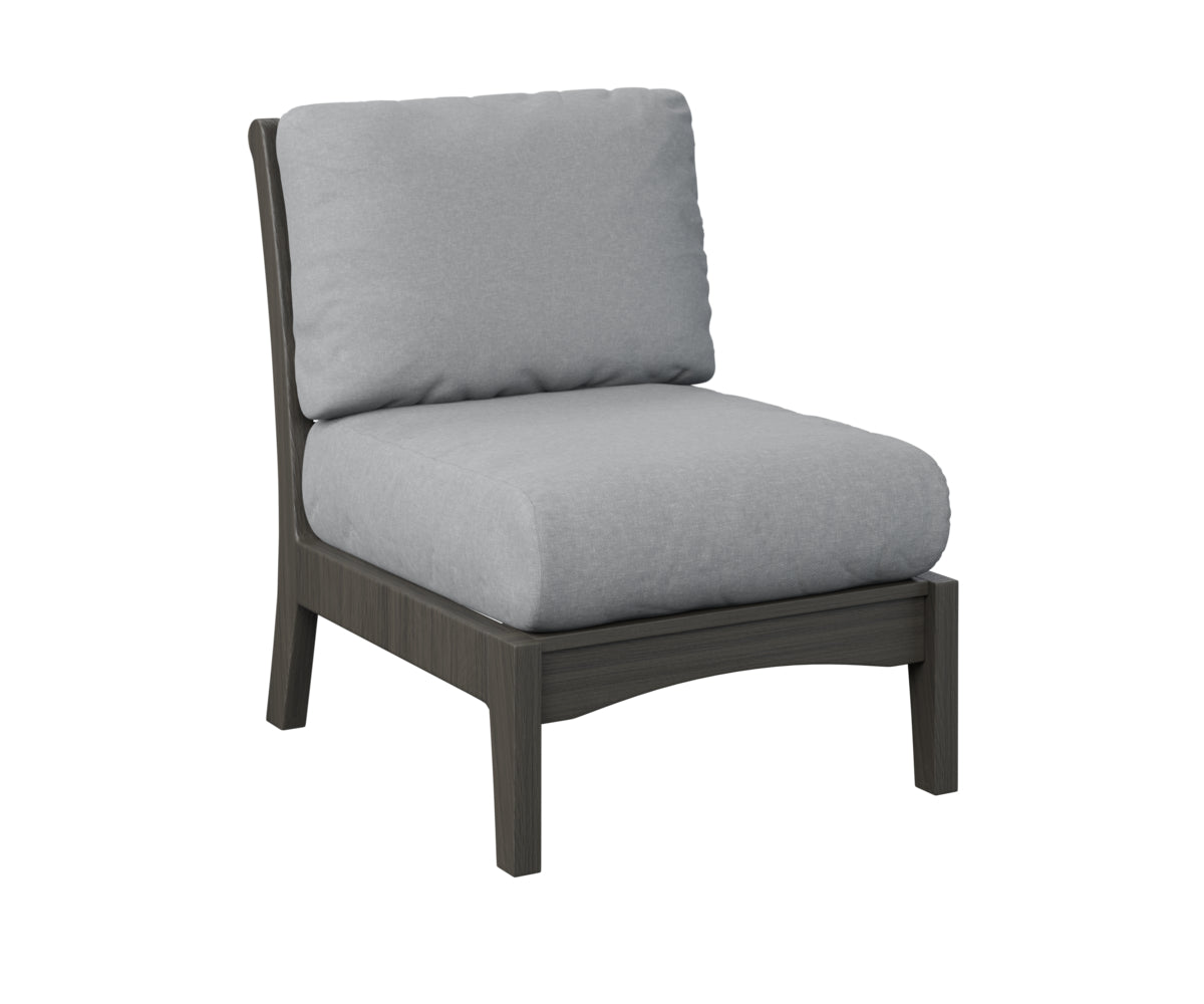 Berlin Gardens Classic Terrace Center Armless Chair Group B Fabric