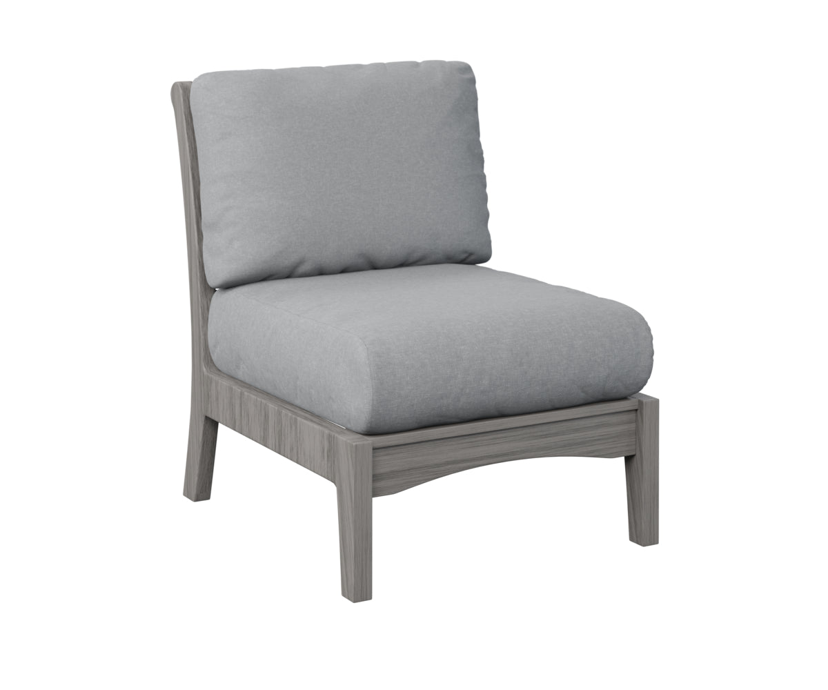 Berlin Gardens Classic Terrace Center Armless Chair Group B Fabric