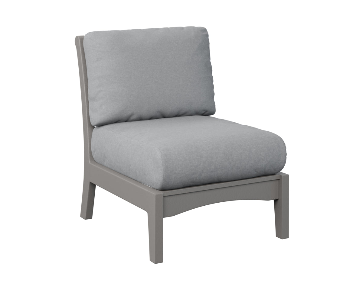 Berlin Gardens Classic Terrace Center Armless Chair Group B Fabric