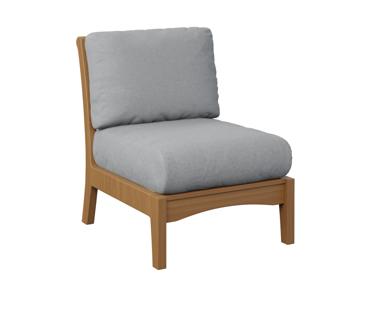 Berlin Gardens Classic Terrace Center Armless Chair Group B Fabric